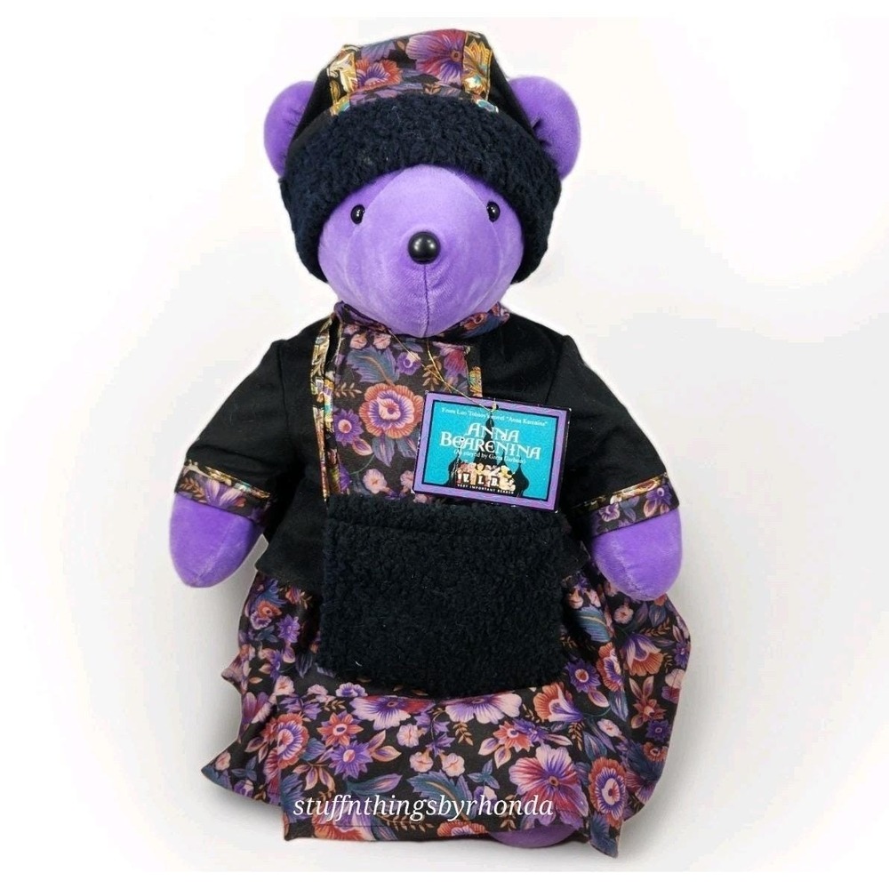 Vintage 1992 North American Bear Company "ANNA BEARININA" BEAR 22" With Hang Tag
